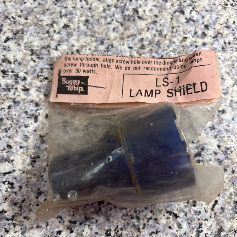 Buggy Whip Inc. LS1 Fiberglass Whip Lamp Shield - Amber